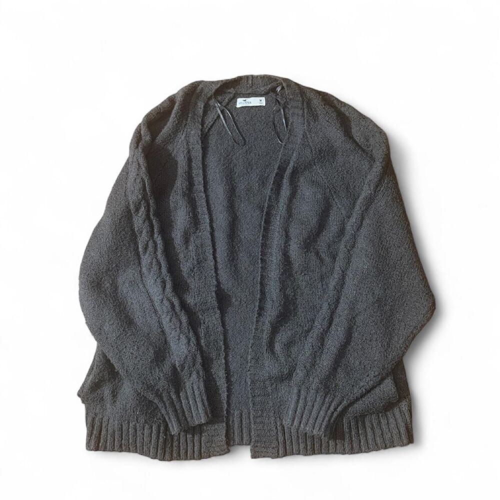 Hollister & co Women's Grey Cardigan sz M